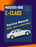 MERCEDES BENZ C-CLASS W202 M111 1993-2000 Full Manual Set – Repair & Maintenance Manual