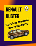 RENAULT DACIA DUSTER HS 2009-2017 Full Manual Set – Repair & Maintenance Manual