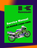 KAWASAKI ZX-R 250 1990-1999 Full Manual Set – Repair & Maintenance Manual and Spare Parts Catalog and User Handbook