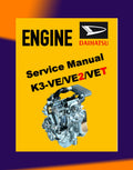 DAIHATSU ENGINE K3-VE/VE2/VET SERVICE MANUAL