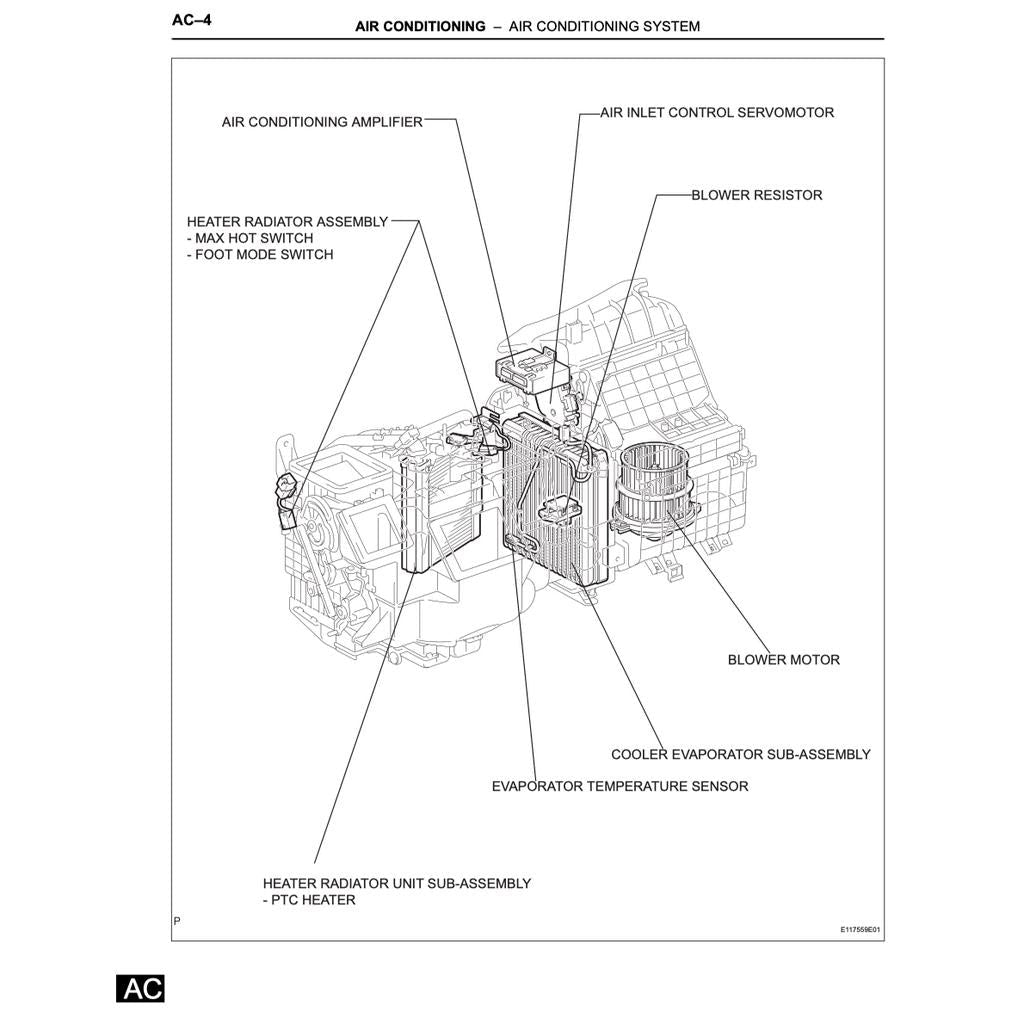 TOYOTA bB 2000-2005 Full Manual Set – Repair & Maintenance Manual