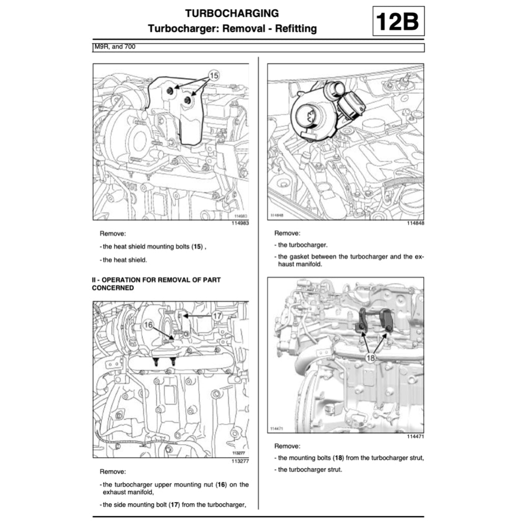 RENAULT SCENIC II J84 2003-2009 Full Manual Set – Repair & Maintenance Manual