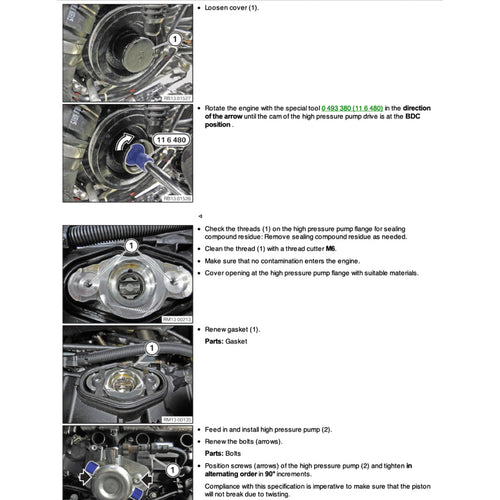 BMW ENGINE N20 / B48 SERVICE REPAIR MANUAL